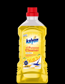 Solutie pentru curatat Gresie si Faianta KALYON 2.5L Yellow Flowers