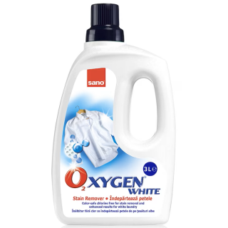 Solutie pentru indepartarea petelor Sano Oxygen White 3l