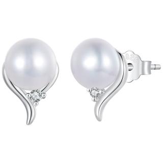 Cercei argint perla naturala
