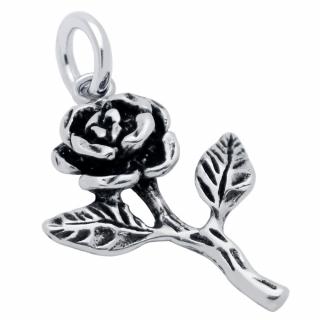 Pandantiv argint 925 in forma de trandafir