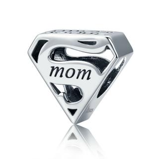 Talisman argint Super Mom