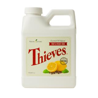Detergent pentru legume si fructe - Thieves Fruit  Veggie Soak