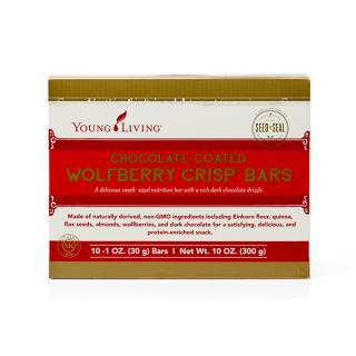 Wolfberry Crisp Bars - Chocolate Coated