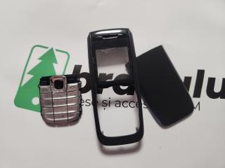 Carcasa Compatibila pentru Nokia 2610 neagra ,   Kit Complet Fara Logo