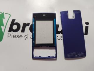 Carcasa Compatibila pentru Nokia X3 neagra ,   Kit Complet fara logo