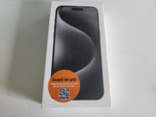 Cutie goala pentru iPhone 15 pro max originala