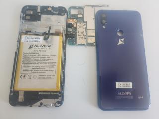 Telefon defect Allview Soul X6 Mini pentru piese acumulator placa de baza