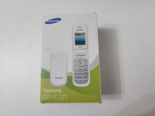 Telefon Mobil Samsung E1272 Dual Sim Negru  Nou Sigilat
