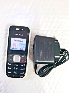 Telefon Nokia 1209 negru folosit