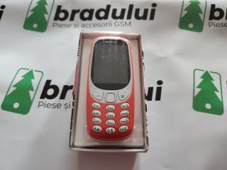 Telefon Nokia 3310 Dual SIM TA-1030 rosu CARD 8GB CADOU