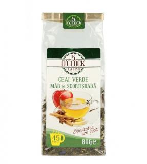 5 O CLOCK Ceai Verde cu Mar si Scortisoara 80g