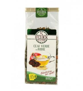 5 O CLOCK Ceai Verde cu Rodie 80g