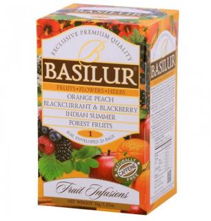 BASILUR Assorted Fruit Infusions Vol.1 Ceai de Fructe Plic 20buc 36g