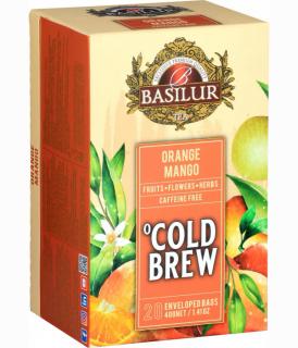 BASILUR Ceai Rece Cold Brew Orange Mango 20x1.4g