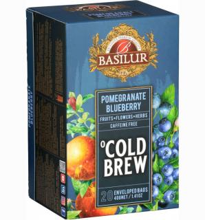 BASILUR Ceai Rece Cold Brew Rodie  Afine 20x1.4g