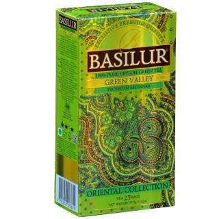 BASILUR Ceai Verde Ceylon Green Valley Oriental Collection 37.5g 25buc