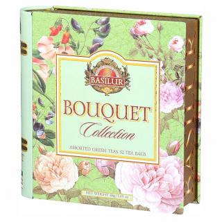 BASILUR Mix de Ceaiuri Florale Bouquet 32x1.5g - Cutie Cadou