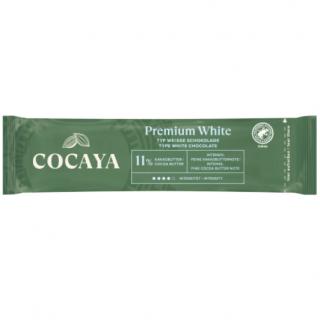 COCAYA Premium Ciocolata Calda White Plic 26g (11% Unt de Cacao)