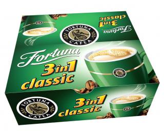 FORTUNA 3in1 Classic Amestec de Cafea Solubila Plic 24x15g