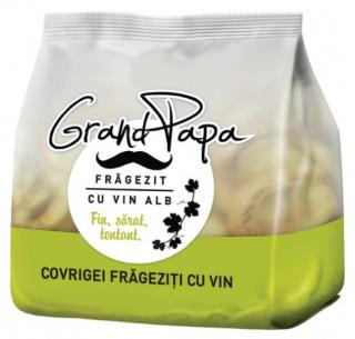 GRAND PAPA Covrigei Frageziti cu Vin Alb 100g