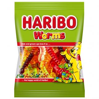 HARIBO Worms Jeleuri in Forma de Viermisori 200g