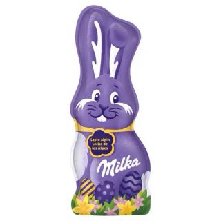 Iepuras de Ciocolata cu Lapte din Alpi MILKA 45g