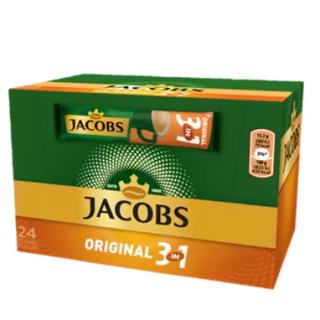 JACOBS 3in1 Original Mix Cafea Instant Plic 24buc