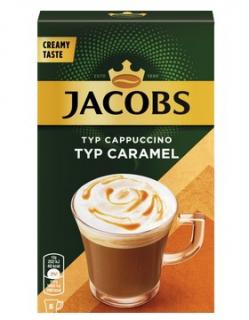 JACOBS Cappuccino cu Aroma de Caramel Plic 8buc