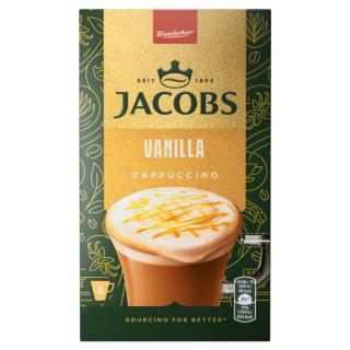 JACOBS Cappuccino cu Aroma de Vanilie Plic 8buc