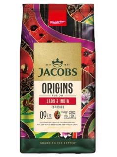 JACOBS Origins Fusion Laos  India Espresso Cafea Boabe 1kg
