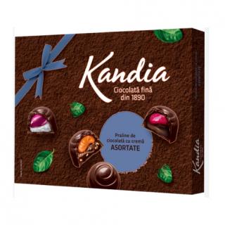 KANDIA Praline de Ciocolata cu Crema Asortate 103.8g