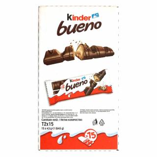 KINDER Bueno Napolitane cu Ciocolata T2x15x43g