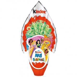 KINDER Maxi Surprise Ou de Ciocolata Disney Princess 150g