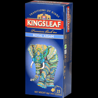 KINGSLEAF Ceai Negru Premium Royal Assam 25 Plicuri