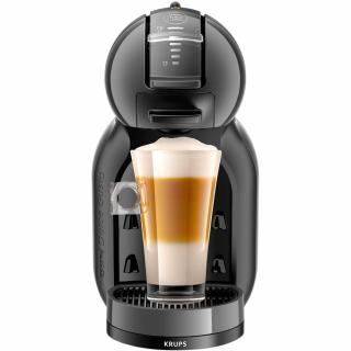 KRUPS Dolce Gusto - Mini Me - Espressor cu capsule KP123810, 0.8L, 1500W, 15 bar, gri inchis-negru