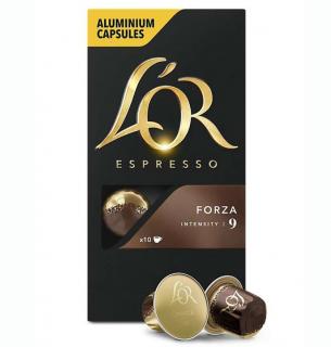 L OR Capsule Espresso Forza 10buc 52g - Compatibile Nespresso