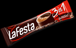 LA FESTA Cafea Instant 3in1 Clasic Plic 24x5.6g