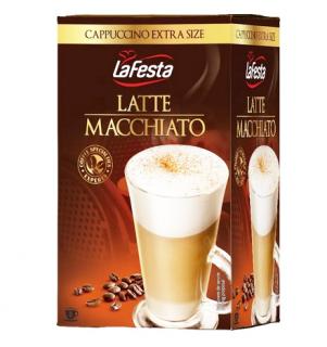 LA FESTA Latte Macchiato Bautura Instant Plic 8x22g