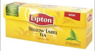 LIPTON Yellow Label Ceai Negru 25x2g 50g