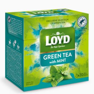 LOYD Green Tea Mint Ceai Verde cu Menta 20x1.5g