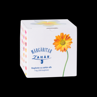 MARGARITAR Zahar Alb Stick, Baton 200x5g