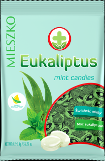 MIESZKO Eukaliptus - Dropsuri cu Menta si Eucalipt 1kg