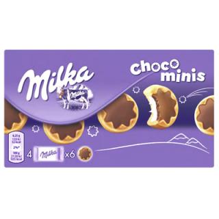 MILKA Choco Minis Biscuiti cu Crema de Ciocolata 150g