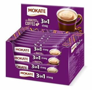 MOKATE 3in1 Strong Cafea Instant Plic 24x17g