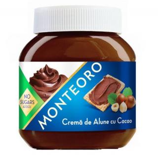 MONTEORO Crema de Alune cu Cacao Dietetica 350g