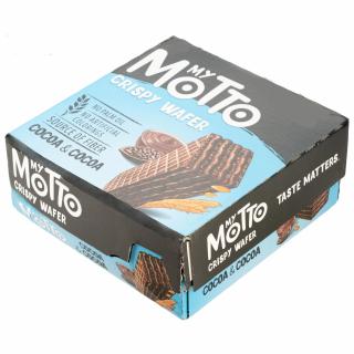 MY MOTTO Napolitane cu Crema de Cacao 20x34g