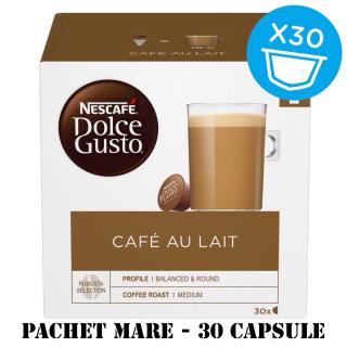 NESCAFE Cafe Au Lait Capsule Dolce Gusto XL 30buc 300g - Pachet Mare