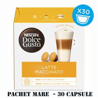 NESCAFE Latte Macchiato Capsule Dolce Gusto XL 30buc - Pachet Mare