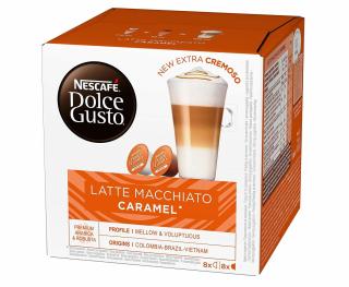 NESCAFE Latte Macchiato Caramel Capsule Dolce Gusto 16buc 145g