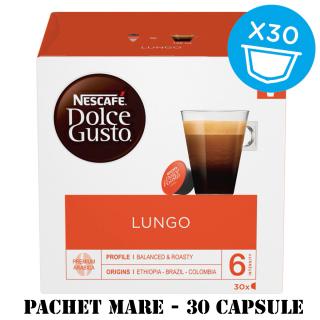 NESCAFE Lungo Capsule Dolce Gusto XL 30buc 198g - Pachet Mare